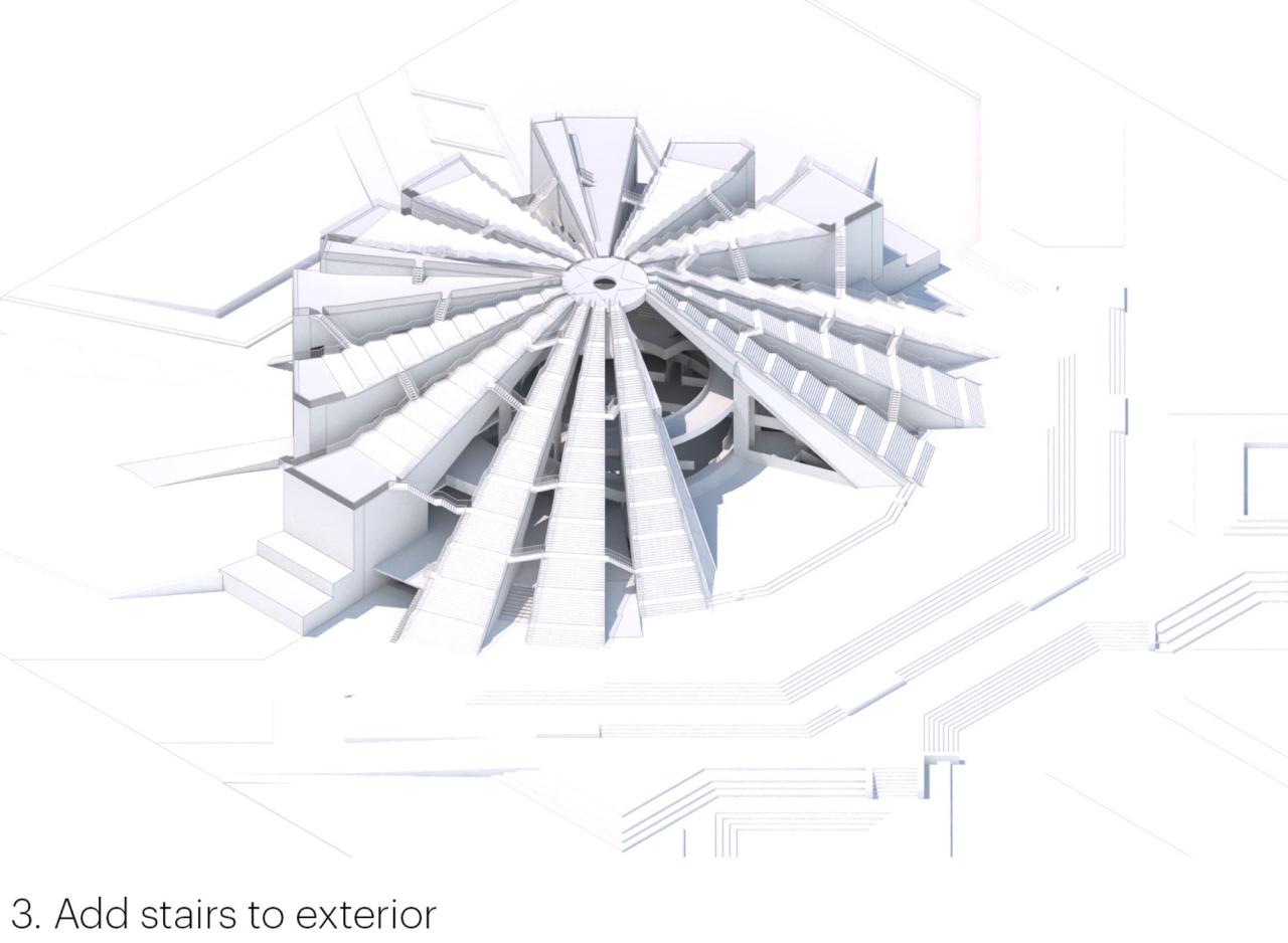 BIM建筑|地拉那金字塔 / MVRDV
