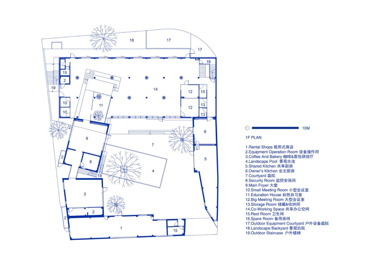 BIM建筑|杭州青山青年社 / 间筑设计