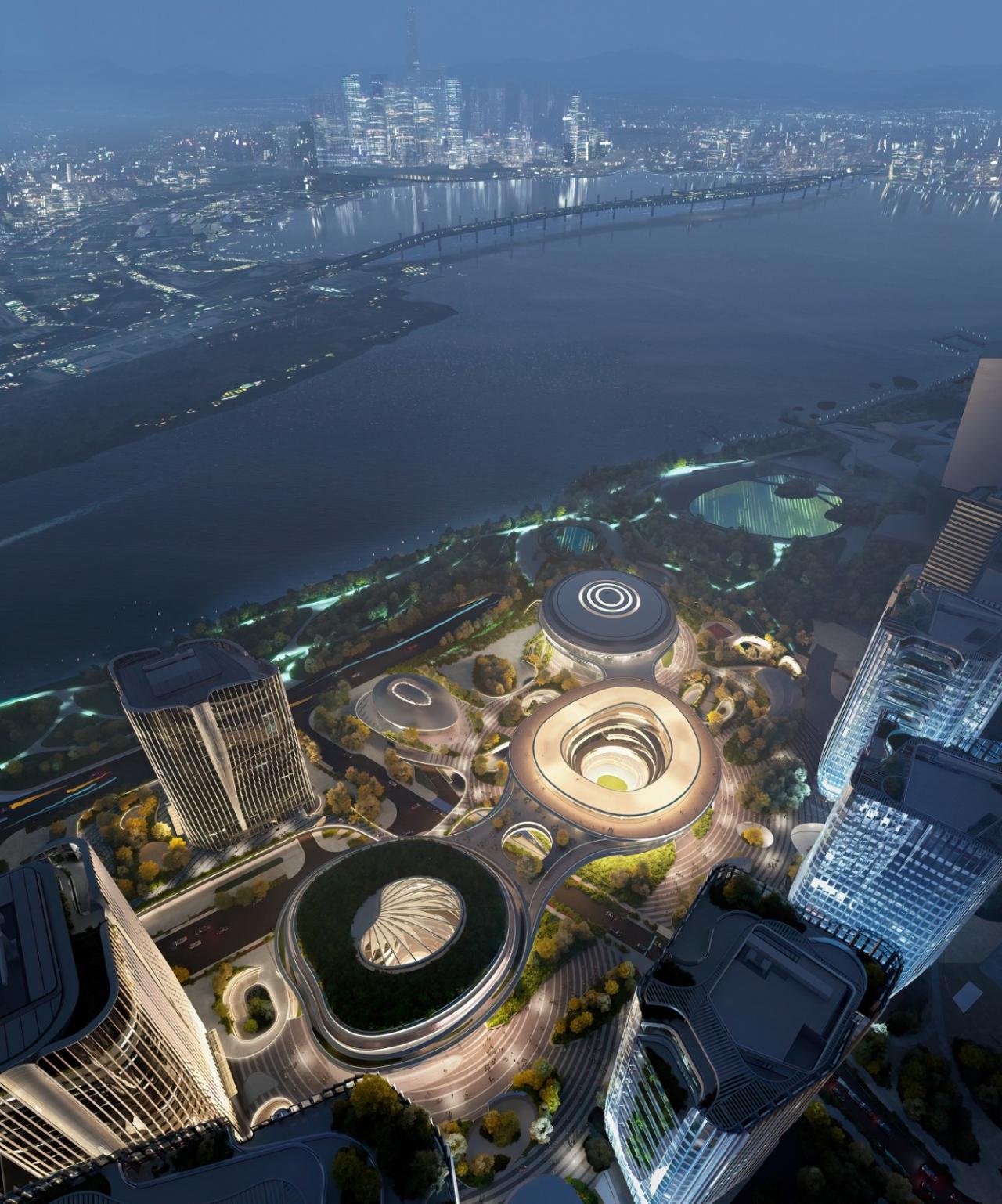 BIM建筑|“漂浮”的腾讯总部园区04地块 / 马岩松MAD