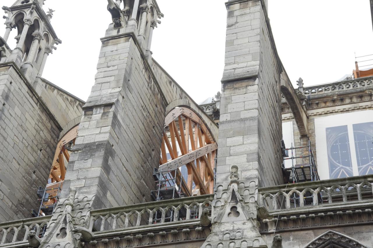 BIM建筑|巴黎圣母院木屋顶，计划明年重新开放！