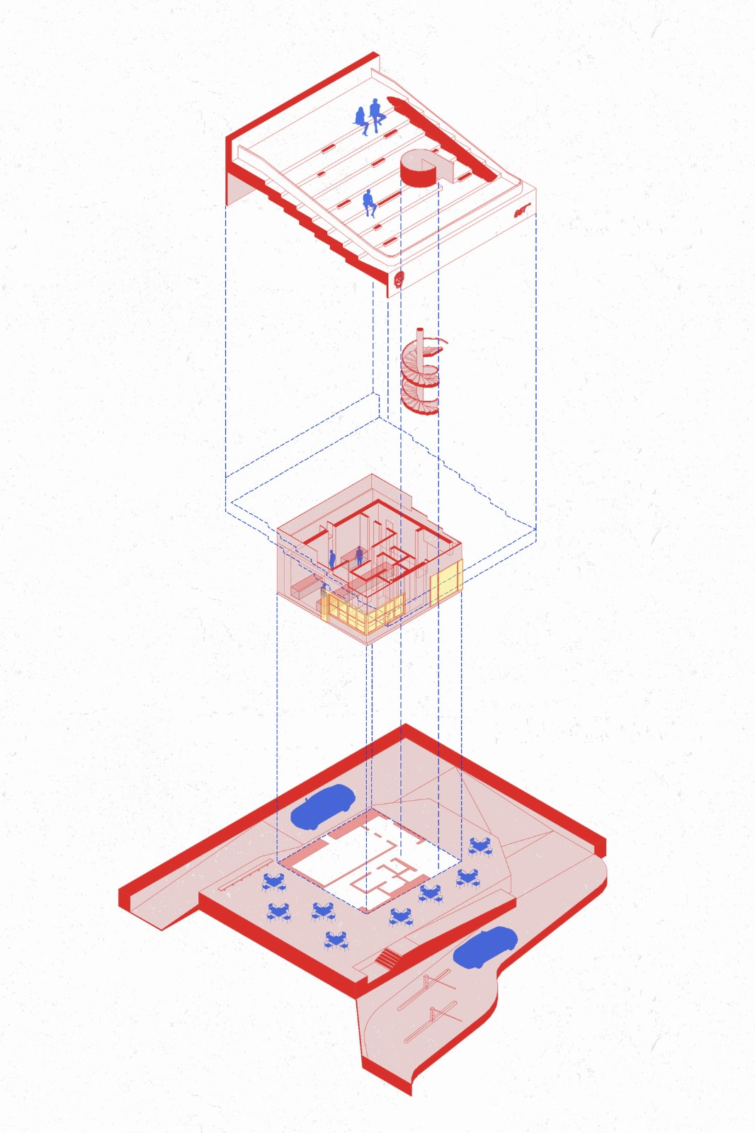 BIM建筑|BBT 山顶餐厅 / TAEP / AAP