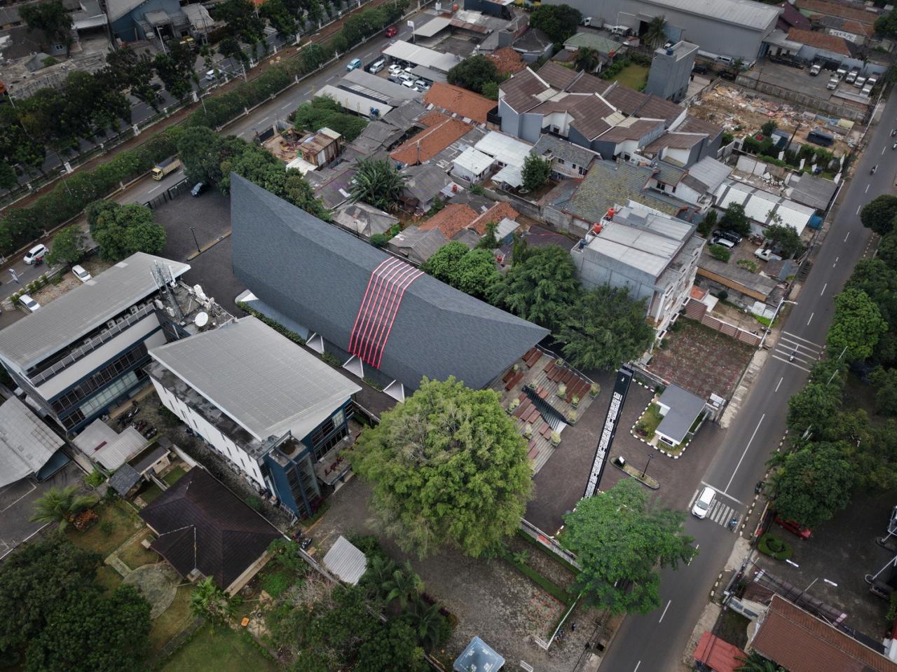 BIM建筑|镂空，让光照进清真寺 At-Taufik / JOSO