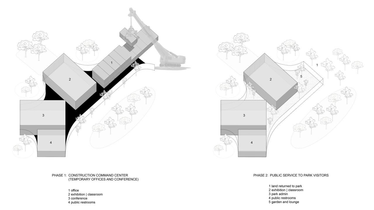 BIM建筑|深圳中心公园指挥部 / 一树建筑
