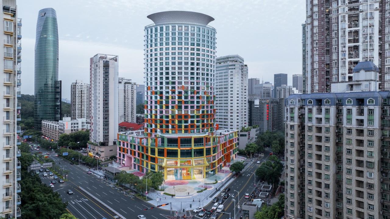 BIM建筑|深圳妇儿大厦改造 / MVRDV