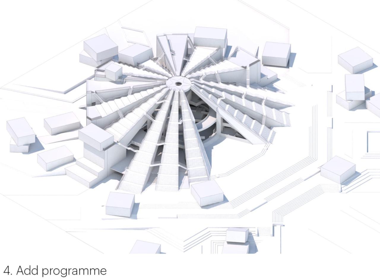 BIM建筑|地拉那金字塔 / MVRDV