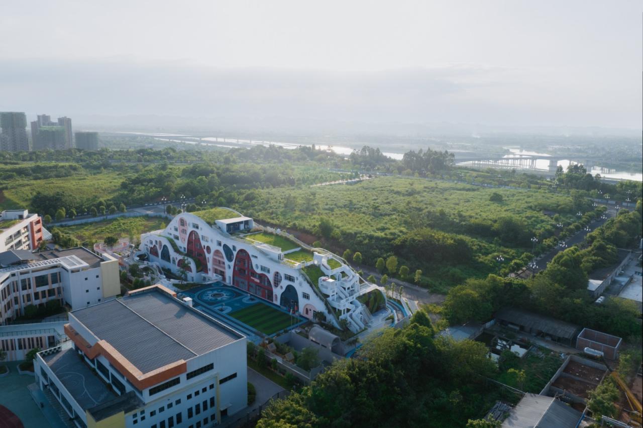 BIM建筑|中国最美幼儿园：大乐之野幼儿园，他们让幼儿园成为了最向往的地方/ 迪卡建筑设计中心