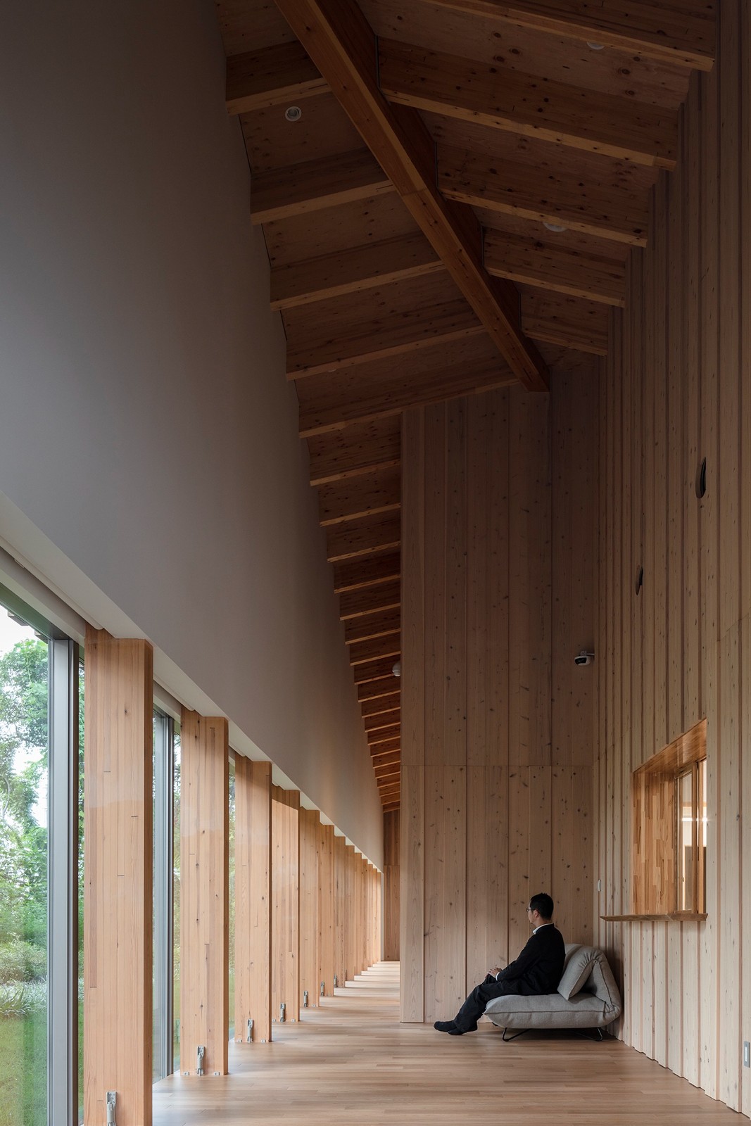 BIM建筑|KANEKA 健康中心 / 隈研吾建筑都市设计事务所+大成建设