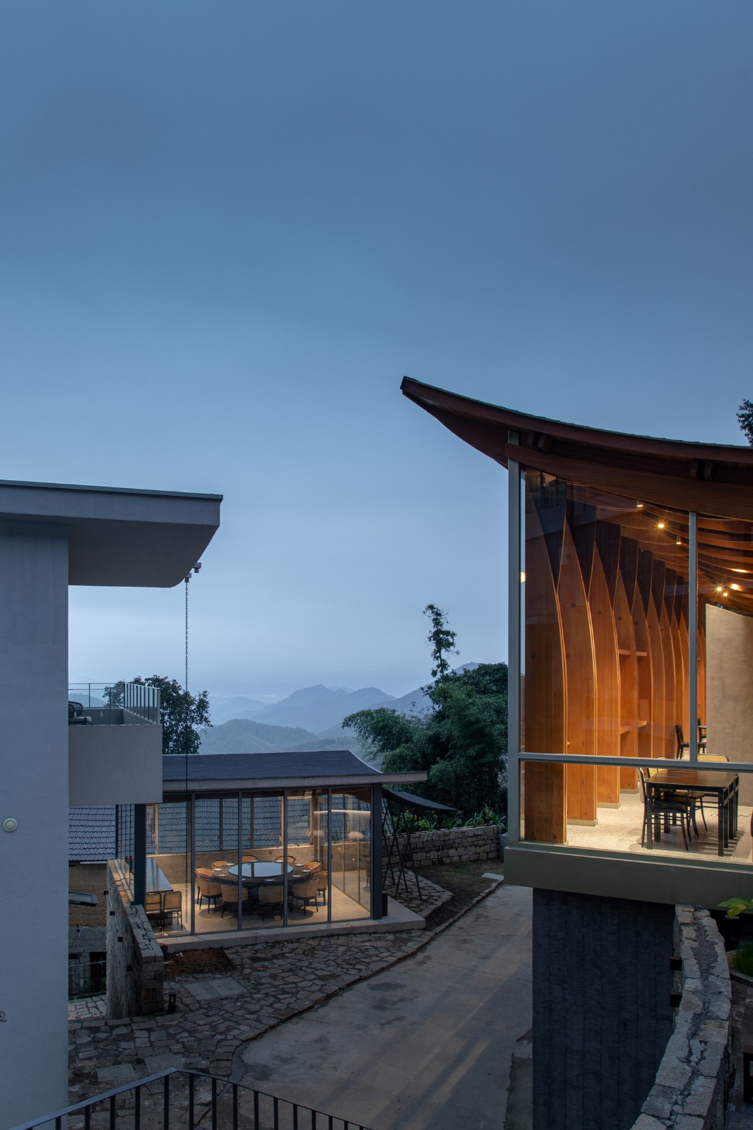 BIM建筑|交月亭 / 来建筑设计工作室