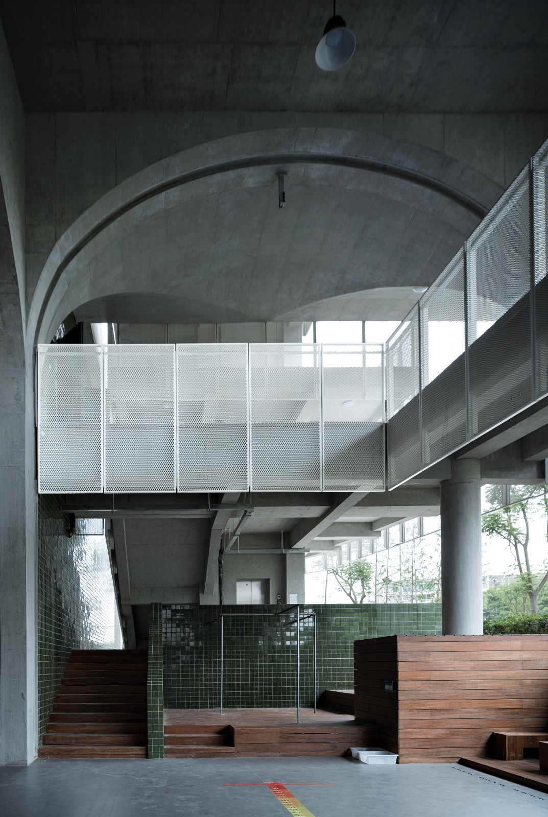 BIM建筑|绍兴文理学院风雨操场 / 浙江大学建筑设计研究院