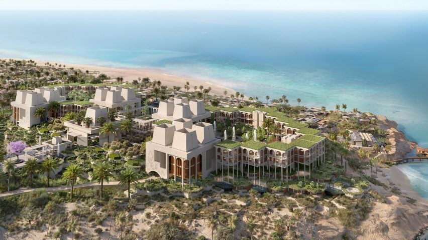 BIM建筑|约翰·希赫在红海边设计度假村