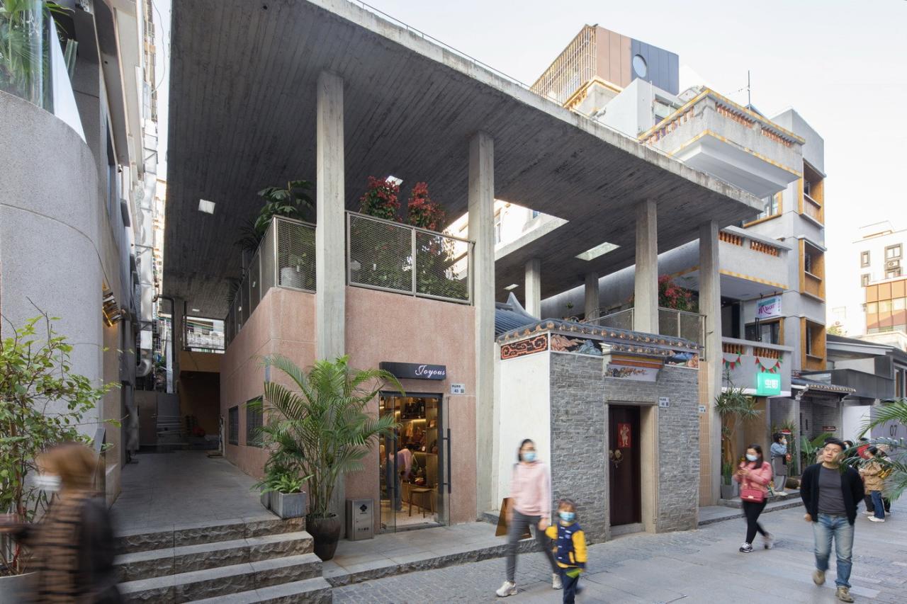 BIM建筑|村中村 / 迹·建筑事务所（TAO）