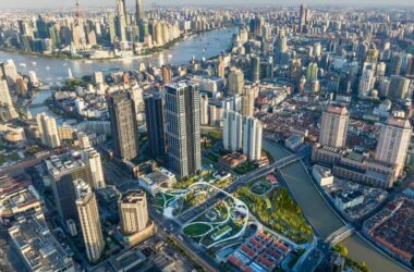 BIM建筑|上海苏河湾万象天地景观设计 / Lab D+H-BIM建筑网