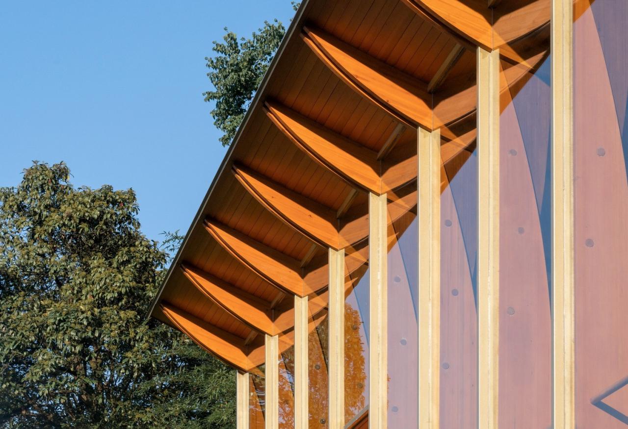 BIM建筑|交月亭 / 来建筑设计工作室