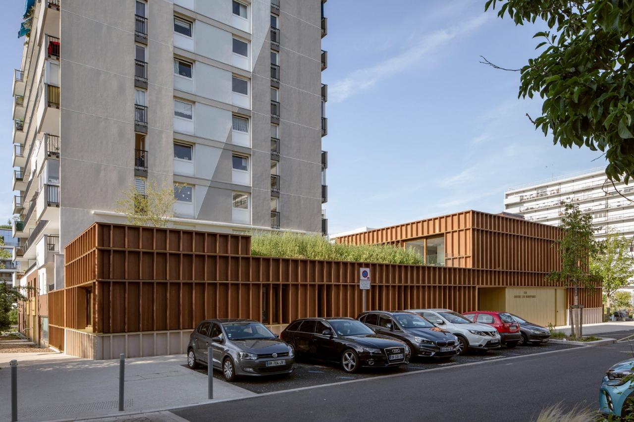 BIM建筑|日间托儿所和玩具图书馆 / a+samueldelmas architectes