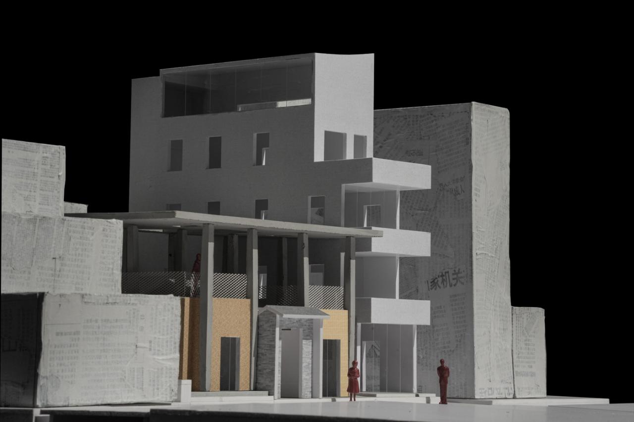 BIM建筑|村中村 / 迹·建筑事务所（TAO）