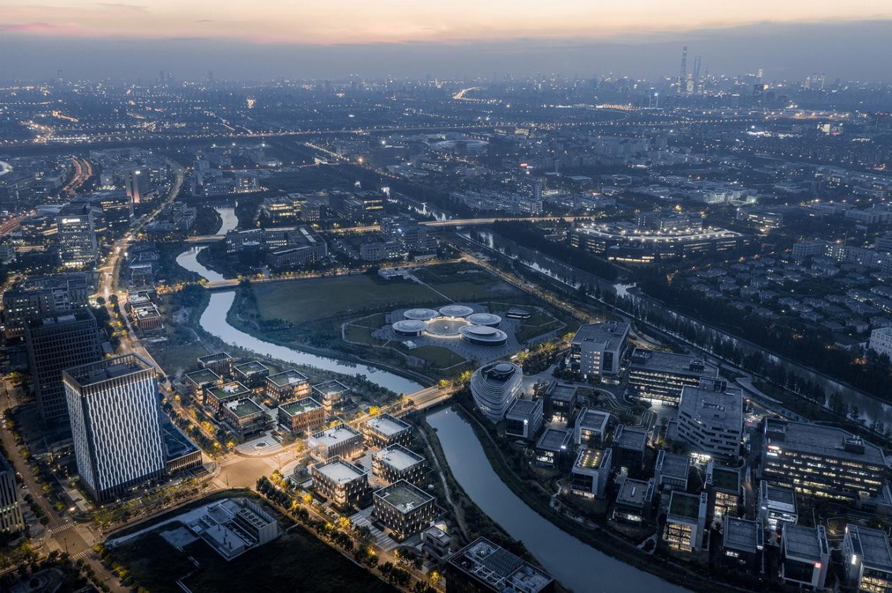 BIM建筑|上海浦东张江AI未来街区 / 大正建筑