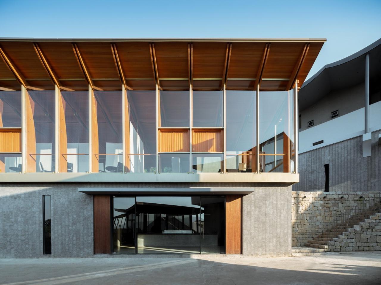 BIM建筑|交月亭 / 来建筑设计工作室