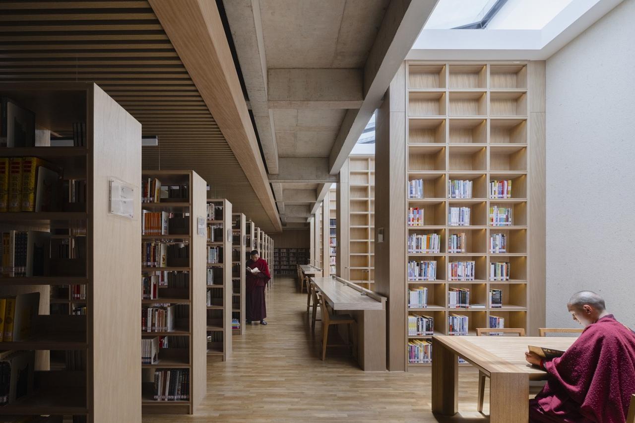 BIM建筑|德巴图书馆 / 荣朝晖工作室