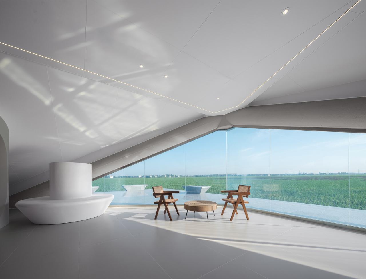 BIM建筑|稻田上的灯塔 / 中国电建华东院林再国工作室