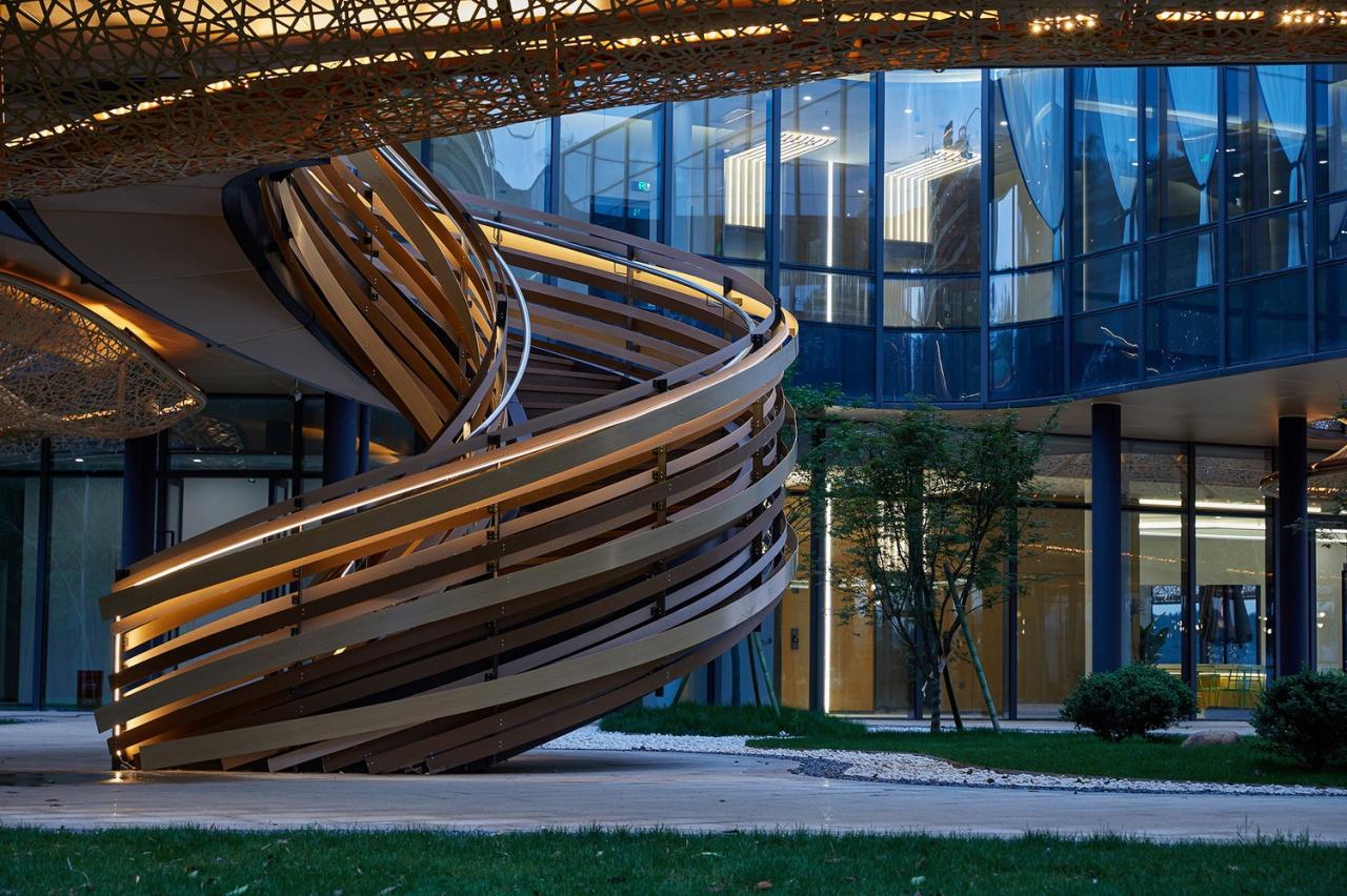 BIM建筑|白鹤湖游客中心 / 建识设计