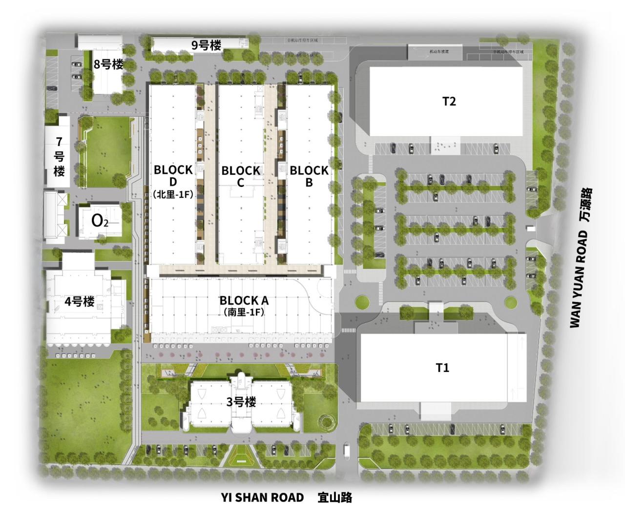 BIM建筑|上海利丰广场YOUNG PARK：魔都科创活力社区全新启幕 / 三益建筑设计