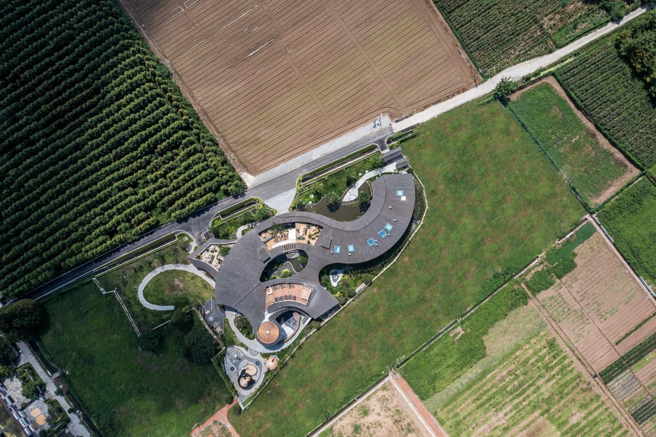 BIM建筑|川西建筑与道教文化的融合/“青城•朴舍亲子度假酒店”荣获2023金熊猫天府创意设计奖