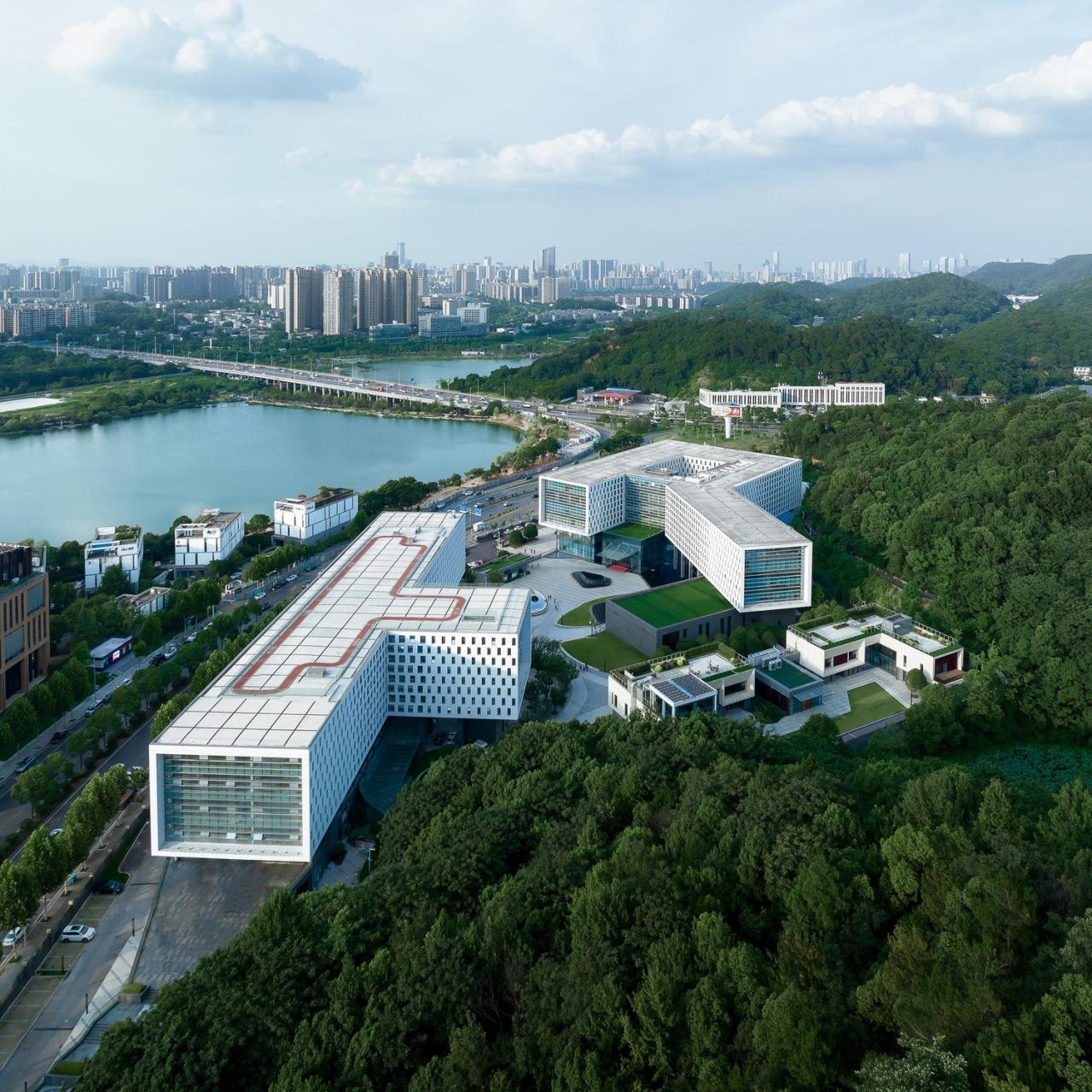 BIM建筑|长沙JJM研发总部 / 单元建筑