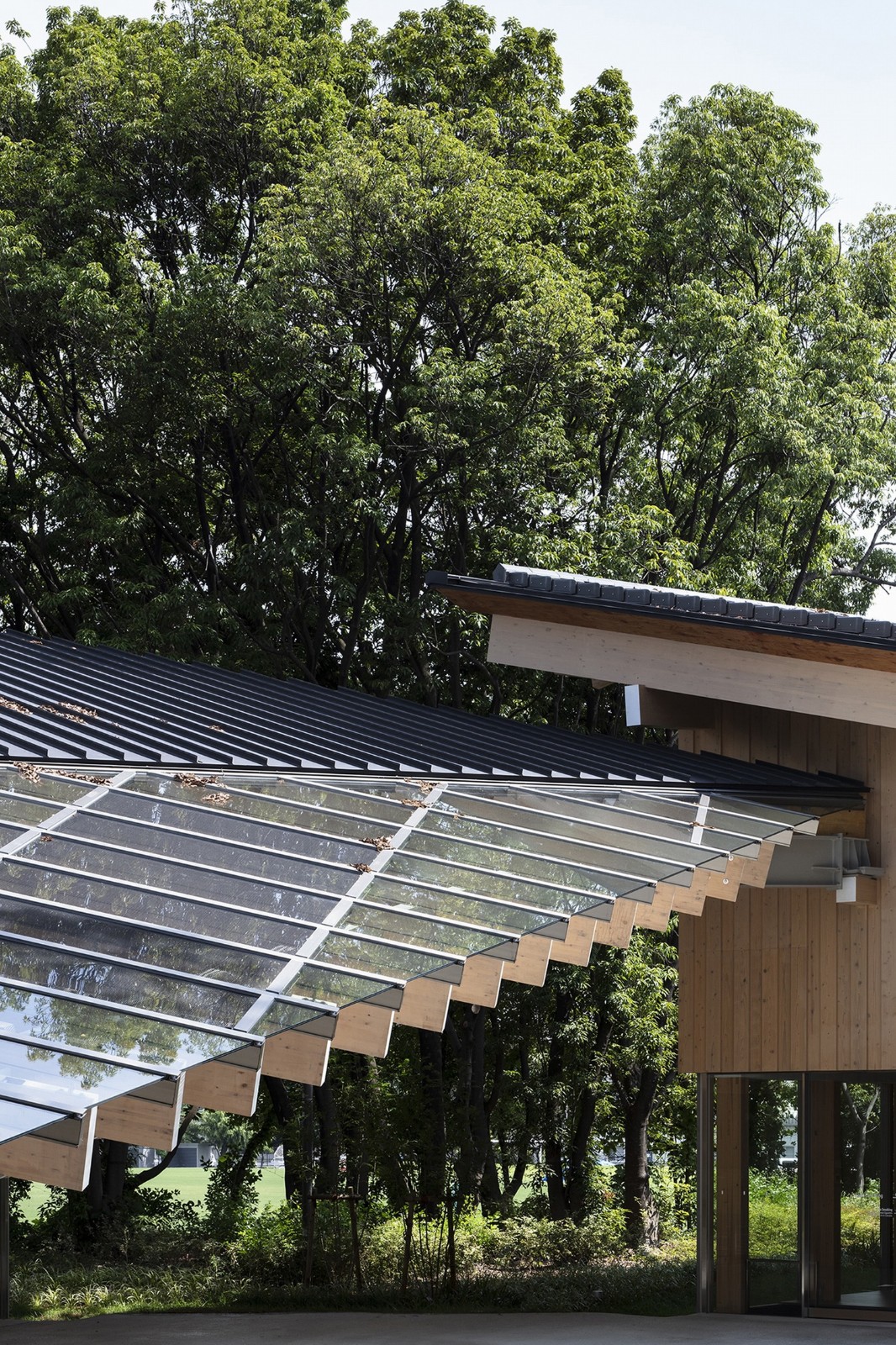 BIM建筑|KANEKA 健康中心 / 隈研吾建筑都市设计事务所+大成建设