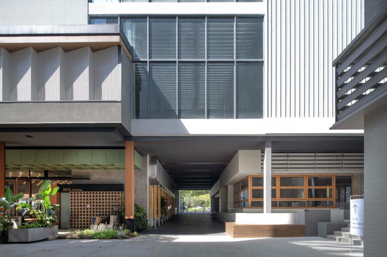 BIM建筑|成都天府麓湖美食岛二期 / 四周建筑