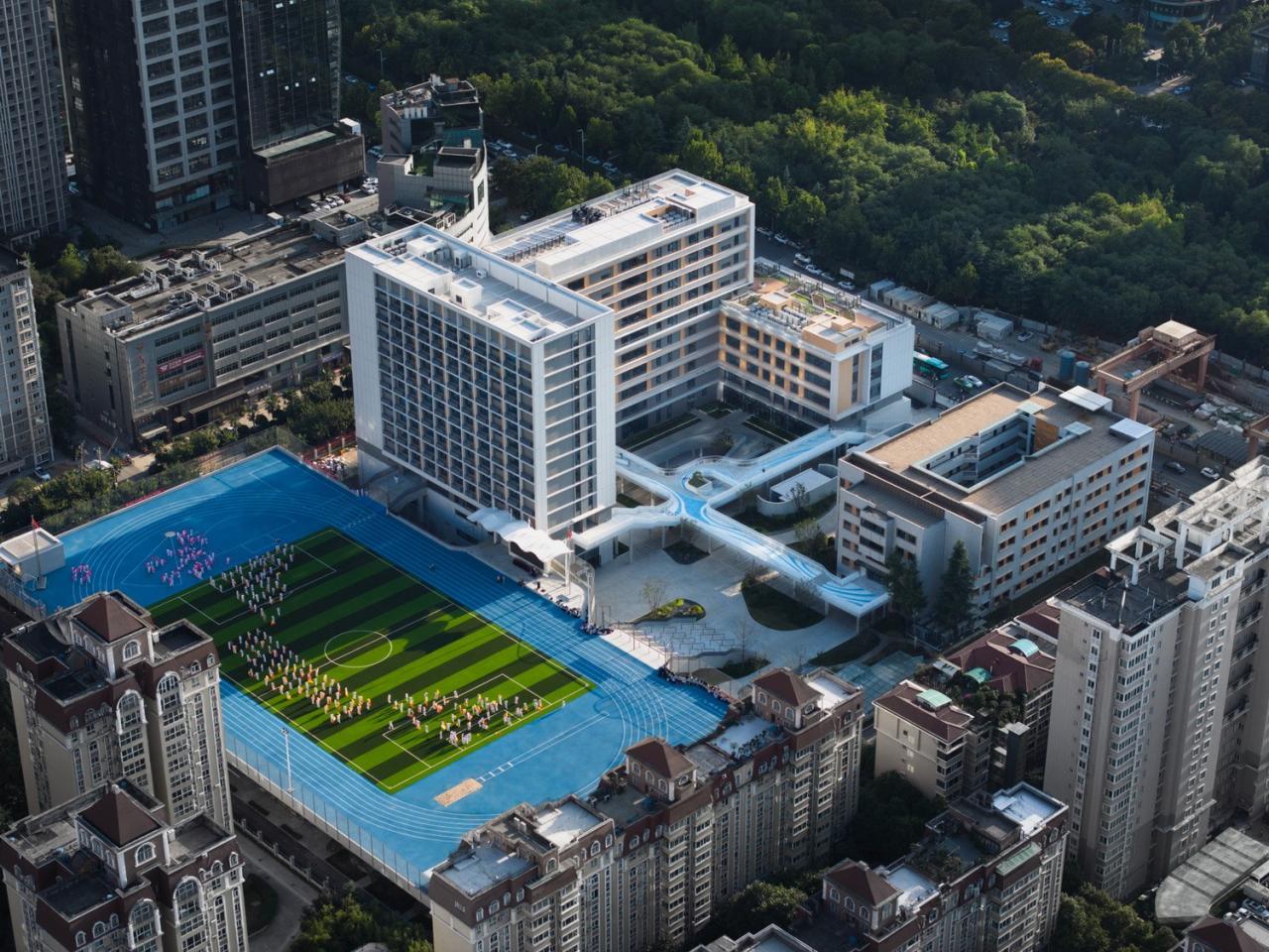 BIM建筑|西安高新第一中学（高中部）改扩建 / 中国建筑西北设计研究院 屈培青工作室