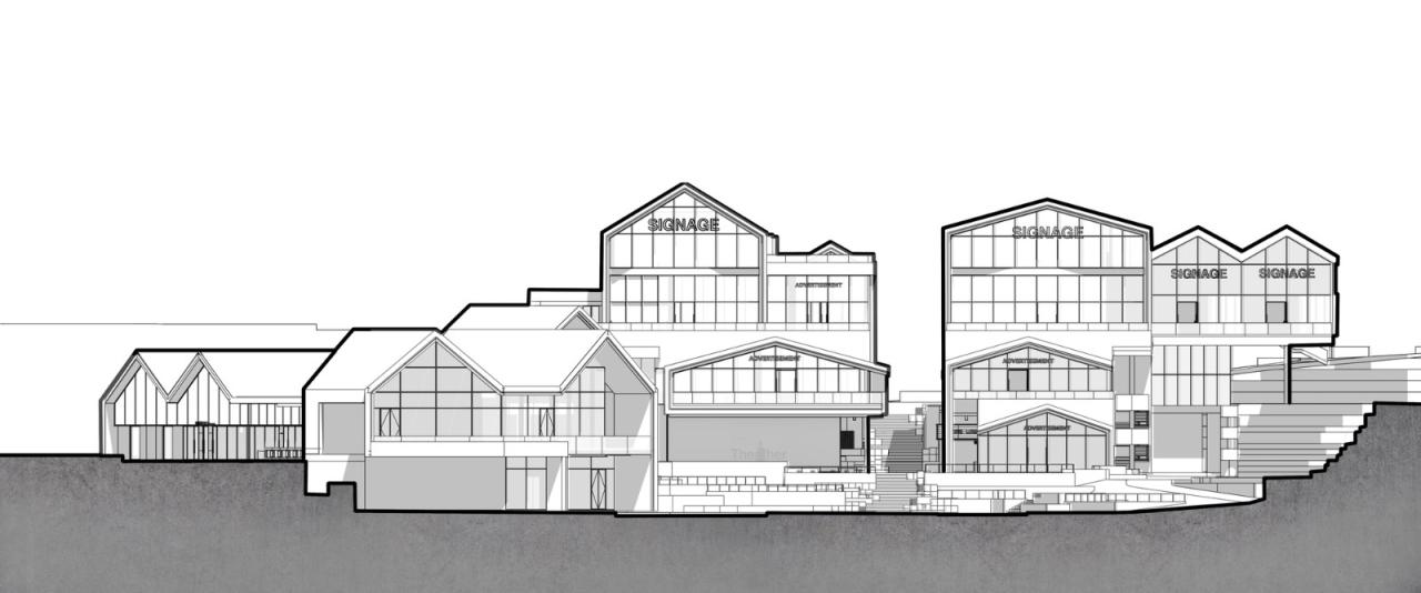 BIM建筑|成都天府麓湖美食岛二期 / 四周建筑