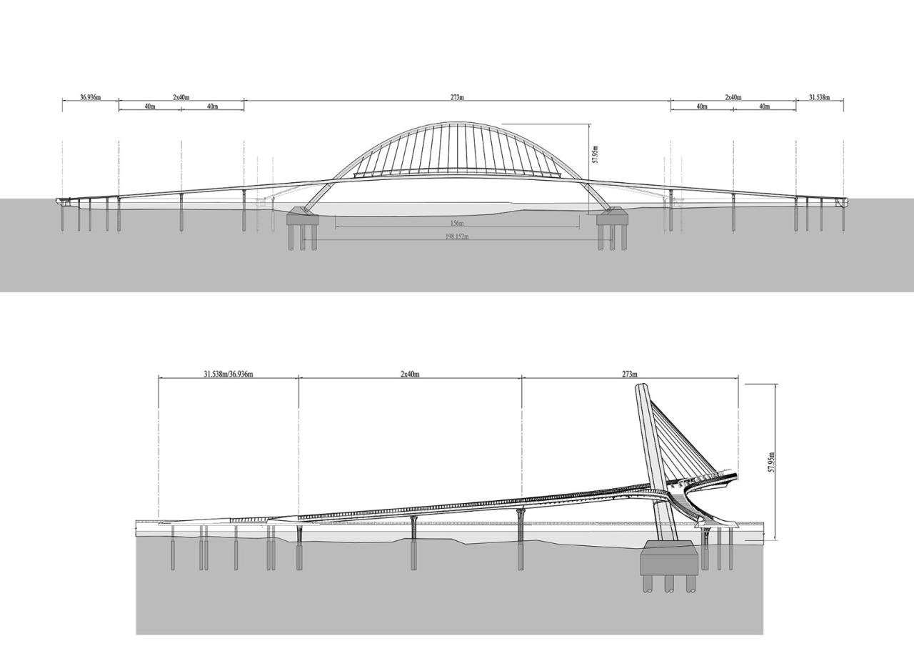 BIM建筑|广州海心桥 / 华南理工大学建筑设计研究院有限公司
