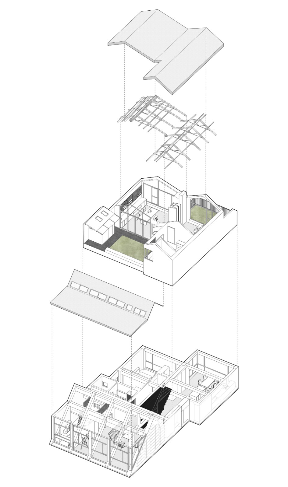 BIM建筑|梁宅 / 凡筑设计