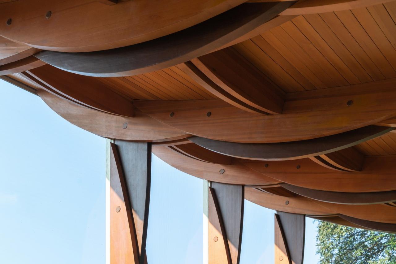 BIM建筑|交月亭 / 来建筑设计工作室