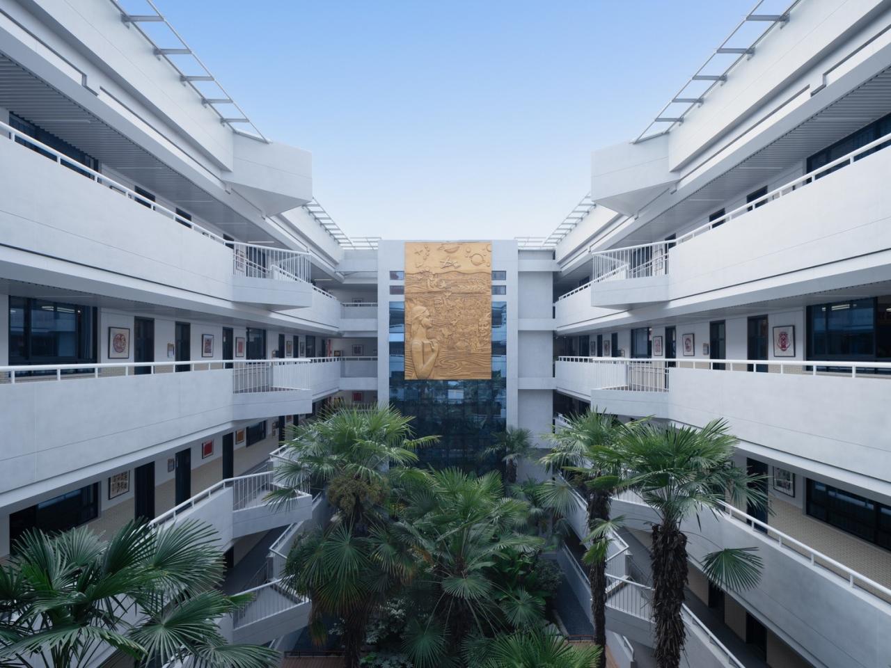 BIM建筑|西安高新第一中学（高中部）改扩建 / 中国建筑西北设计研究院 屈培青工作室