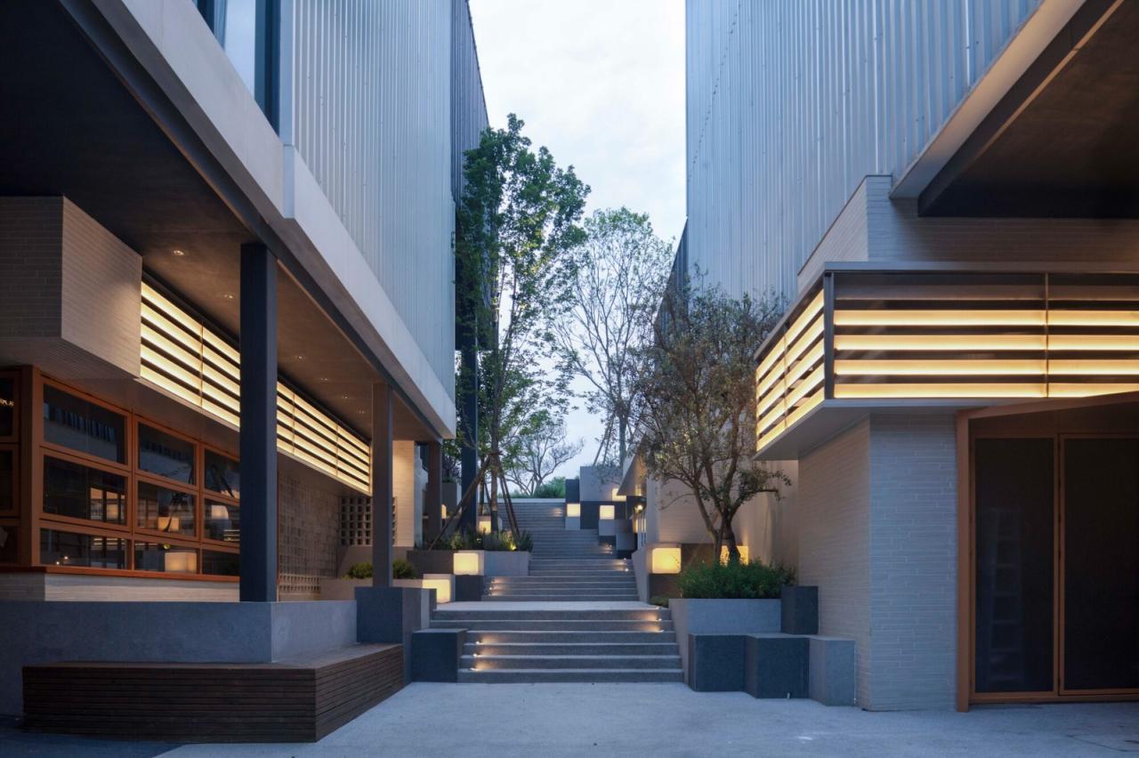 BIM建筑|成都天府麓湖美食岛二期 / 四周建筑