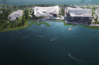 BIM建筑|武汉戏曲中心：观湖望江绘山水，古琴台曲遇园林 / 维思平建筑设计-BIM建筑网