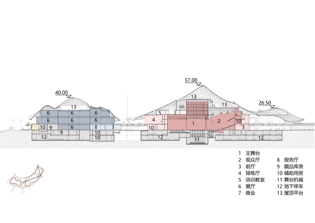 BIM建筑|南海艺术中心 / MAD马岩松