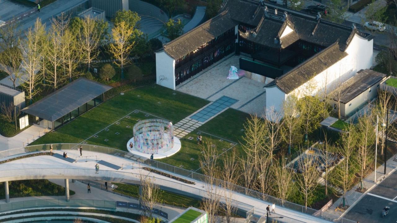 BIM建筑|上海苏河湾万象天地景观设计 / Lab D+H