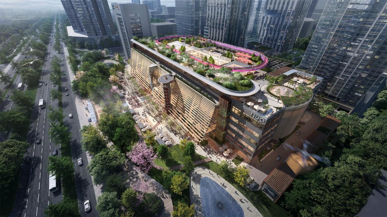 BIM建筑|深圳长城大厦适应性改造 / 昱景设计