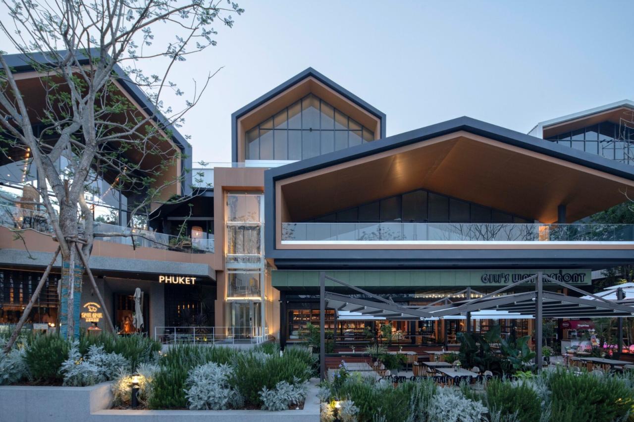 BIM建筑|成都天府麓湖美食岛二期 / 四周建筑