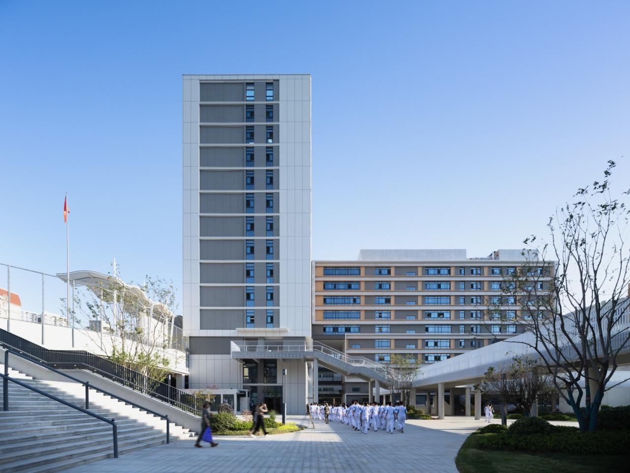 BIM建筑|西安高新第一中学（高中部）改扩建 / 中国建筑西北设计研究院 屈培青工作室