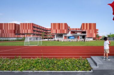 BIM建筑|奉贤区教育学院附属实验小学奉浦小学校区 / 无样建筑工作室-BIM建筑网