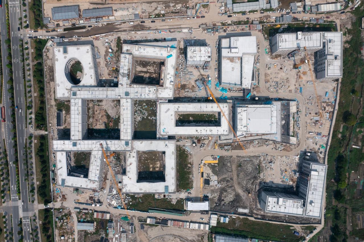 BIM建筑|宁波市古林职业高级中学：少年的无限剧本 / ARCHIS（如是）建筑设计事务所