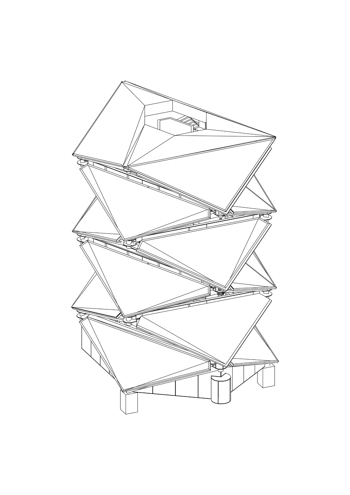 BIM建筑|稻田上的灯塔 / 中国电建华东院林再国工作室