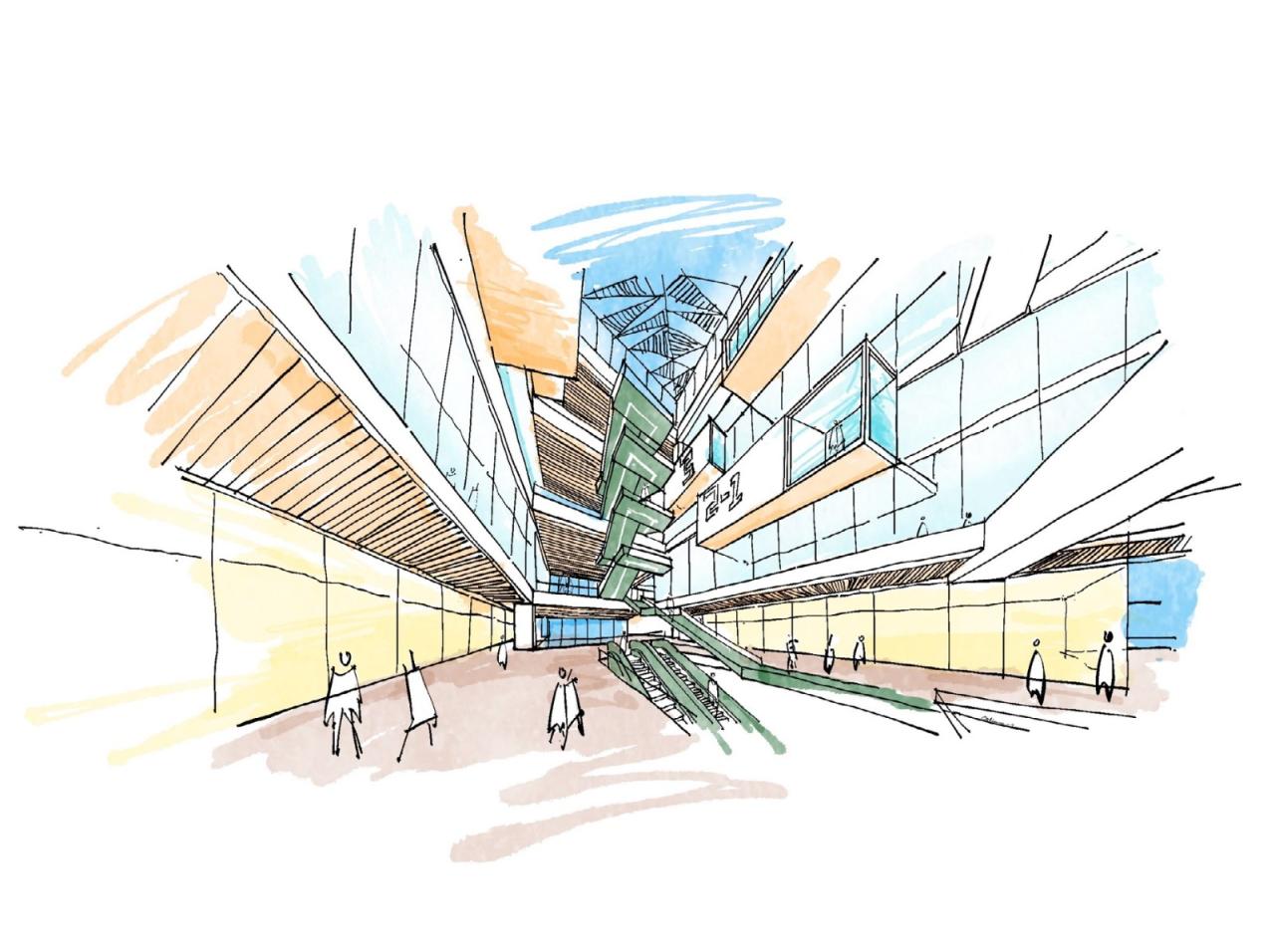 BIM建筑|深圳长城大厦适应性改造 / 昱景设计