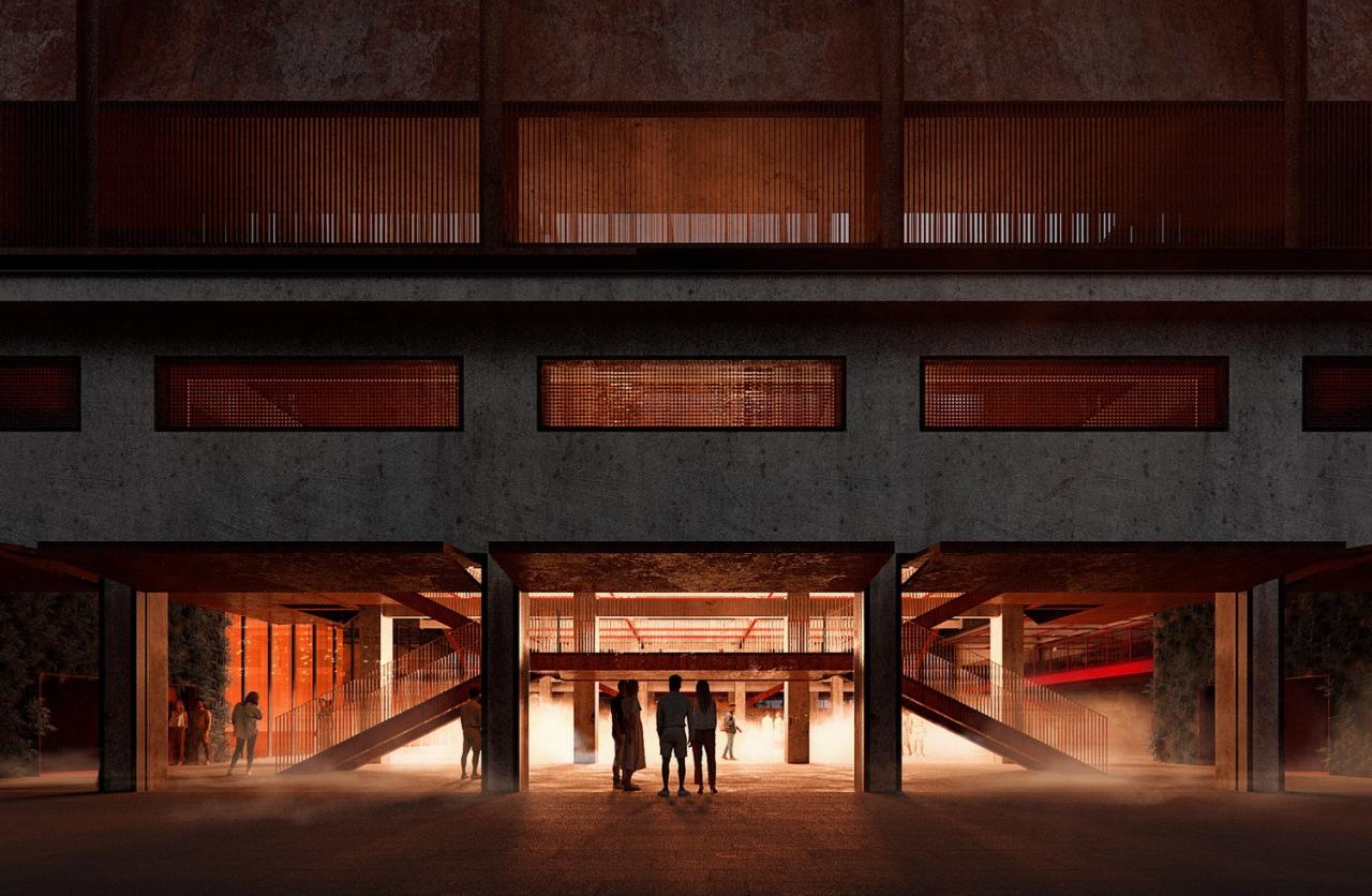 BIM建筑|金缮城市，生机街区：杭州LOFT49产业遗存更新 / 朱培栋-line+建筑事务所