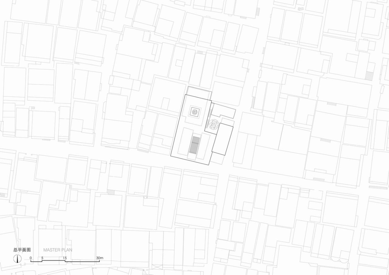 BIM建筑|村中村 / 迹·建筑事务所（TAO）