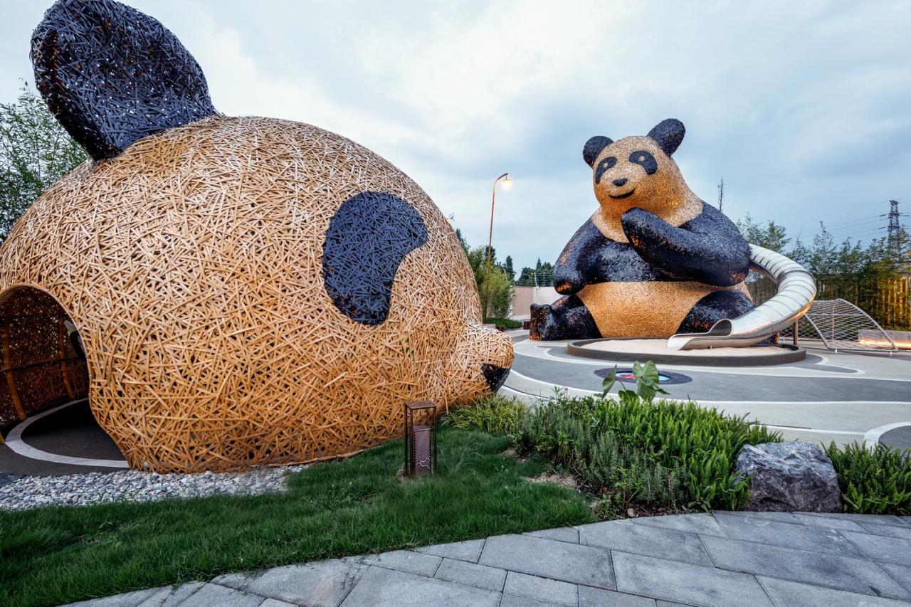 BIM建筑|川西建筑与道教文化的融合/“青城•朴舍亲子度假酒店”荣获2023金熊猫天府创意设计奖