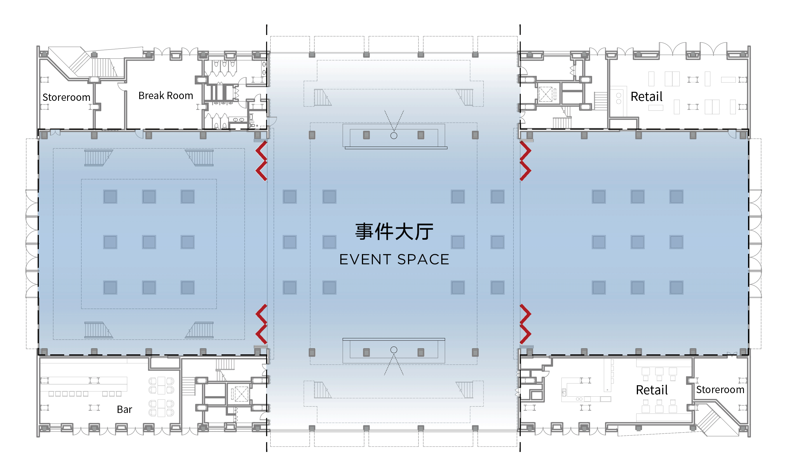 BIM建筑|金缮城市，生机街区：杭州LOFT49产业遗存更新 / 朱培栋-line+建筑事务所